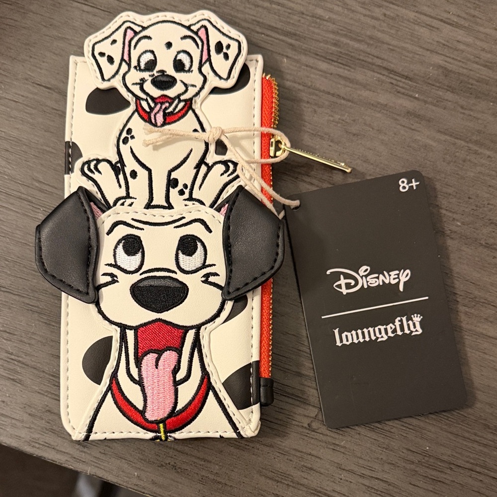 BN 101 Dalmatians Loungefly Cream Wallet